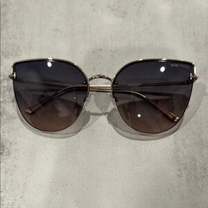 Tom Ford INGRID-02 TF652 28B Cat-Eye Sunglasses